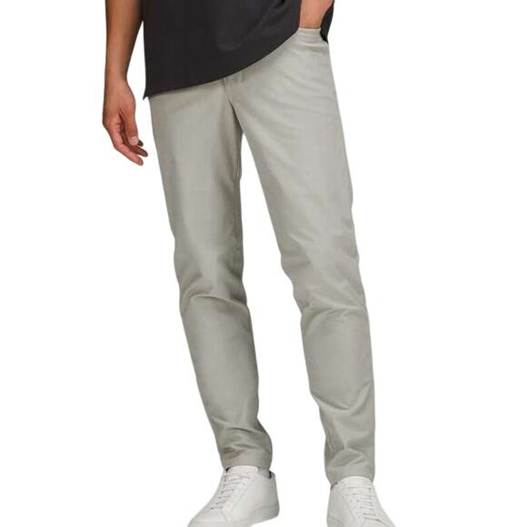 Lululemon ABC Slim-Fit Pant Utilitech Seal Grey Men's Size 31 x 33 EUC - Picture 1 of 11